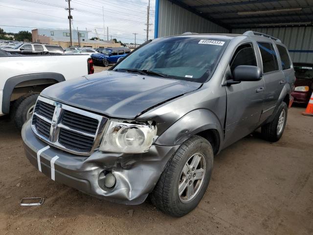 1D8HB48N38F123855 - 2008 DODGE DURANGO SLT GRAY photo 1