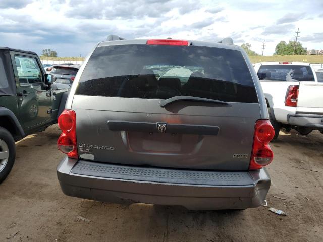 1D8HB48N38F123855 - 2008 DODGE DURANGO SLT GRAY photo 6