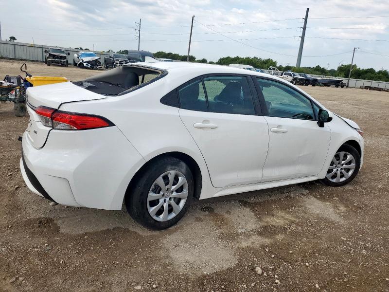 5YFEPRAE5LP049995 - 2020 TOYOTA COROLLA LE WHITE photo 3