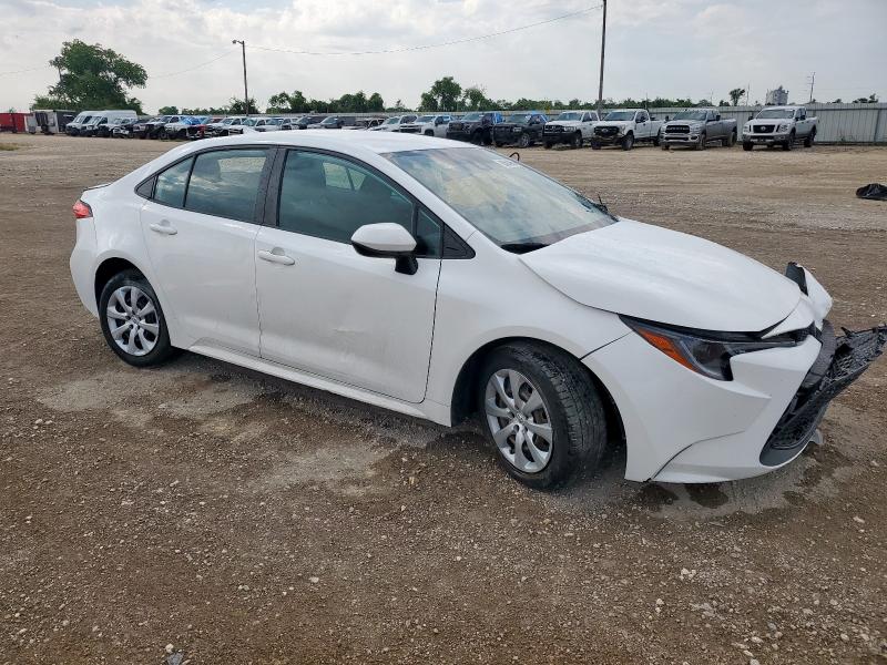 5YFEPRAE5LP049995 - 2020 TOYOTA COROLLA LE WHITE photo 4
