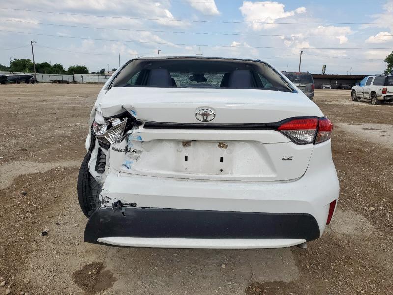 5YFEPRAE5LP049995 - 2020 TOYOTA COROLLA LE WHITE photo 6