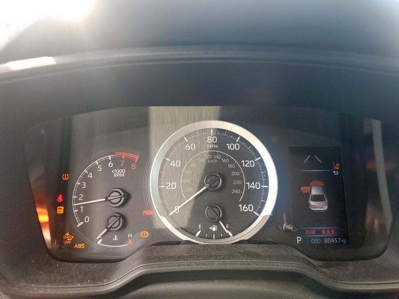 5YFEPRAE5LP049995 - 2020 TOYOTA COROLLA LE WHITE photo 9