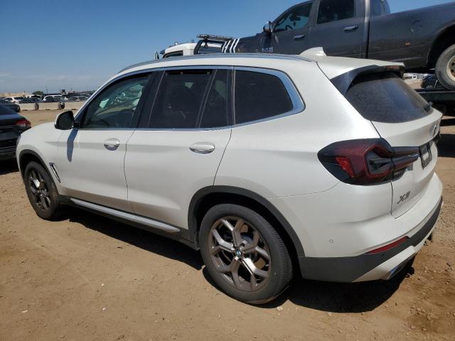 5UX53DP08P9P46968 - 2023 BMW X3 XDRIVE30I WHITE photo 2