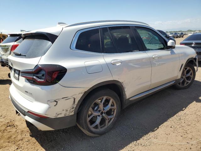 5UX53DP08P9P46968 - 2023 BMW X3 XDRIVE30I WHITE photo 3