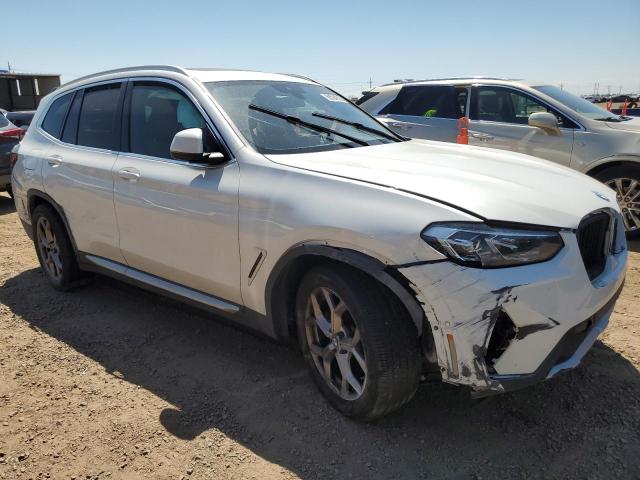 5UX53DP08P9P46968 - 2023 BMW X3 XDRIVE30I WHITE photo 4