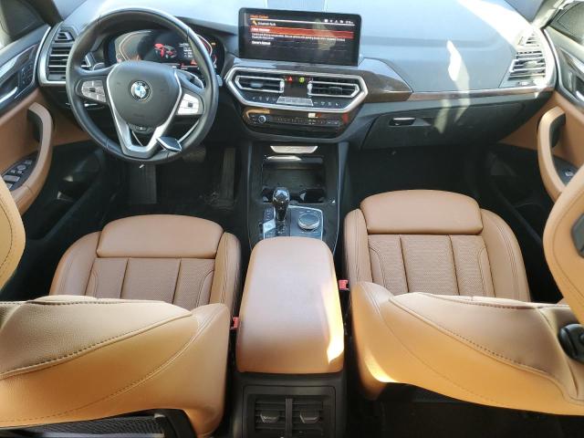 5UX53DP08P9P46968 - 2023 BMW X3 XDRIVE30I WHITE photo 8