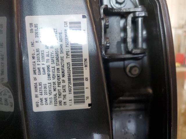 1HGCP26889A024525 - 2009 HONDA ACCORD EXL GRAY photo 13