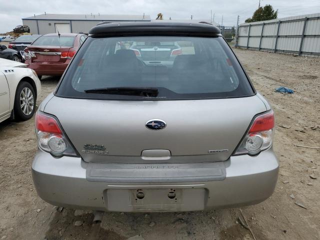 JF1GG67686H803937 - 2006 SUBARU IMPREZA 2.5I SPORTS WAGON SILVER photo 6