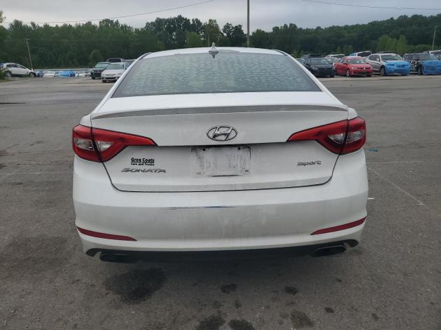 5NPE34AF5GH321469 - 2016 HYUNDAI SONATA SPORT WHITE photo 6
