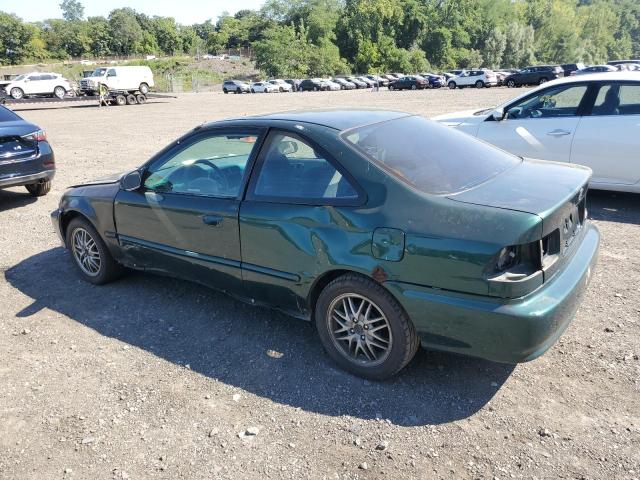 1HGEJ8249YL091637 - 2000 HONDA CIVIC EX GREEN photo 2