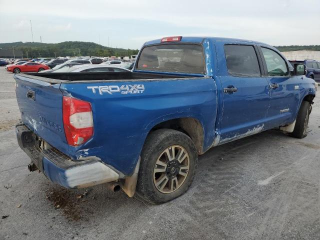 5TFDW5F12JX732202 - 2018 TOYOTA TUNDRA CREWMAX SR5 BLUE photo 3