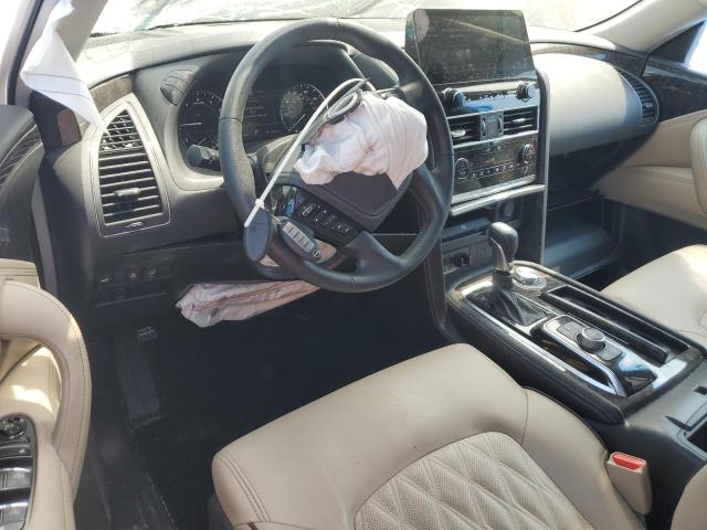 JN8AY2DB4R9854183 - 2024 NISSAN ARMADA PLATINUM Ақ фото 8