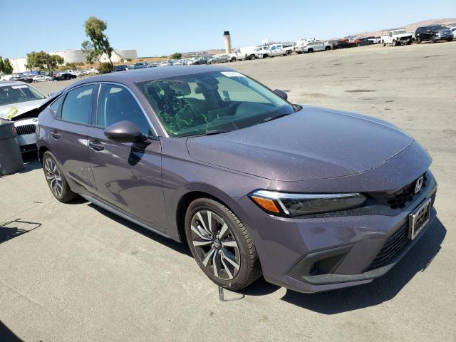 19XFL1H75NE008375 - 2022 HONDA CIVIC EXL 紫色 照片 4