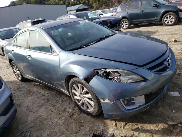 1YVHZ8DH6C5M38434 - 2012 MAZDA 6 I GRAY photo 4