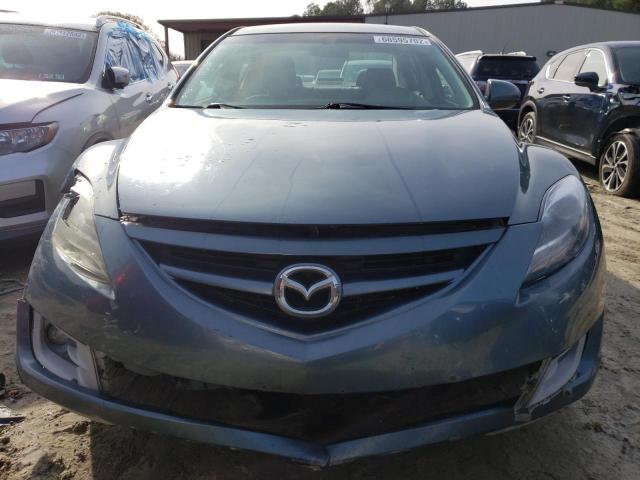 1YVHZ8DH6C5M38434 - 2012 MAZDA 6 I GRAY photo 5