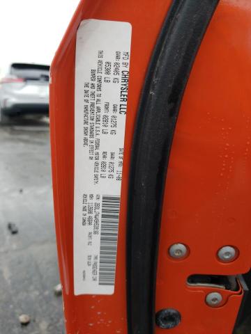 2B3LJ74W49H539166 - 2009 DODGE CHALLENGER SRT-8 橙色 照片 13