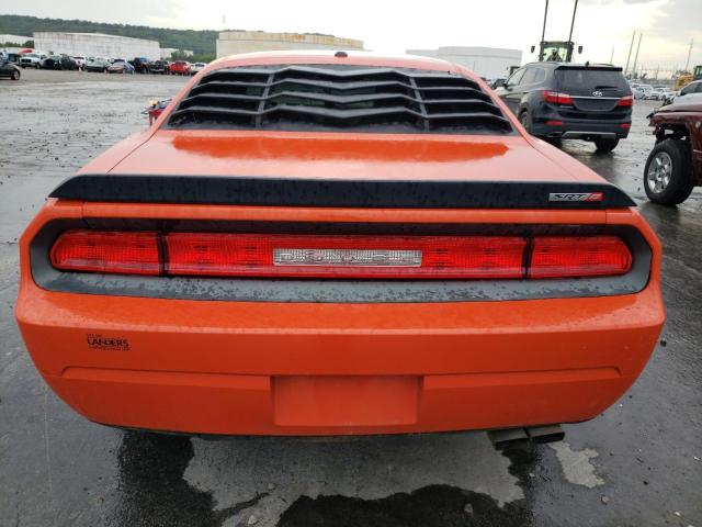 2B3LJ74W49H539166 - 2009 DODGE CHALLENGER SRT-8 ORANGE photo 6