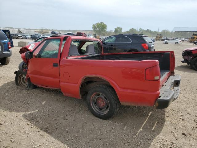 1GCCS14H438108754 - 2003 CHEVROLET S TRUCK S10 RED photo 2