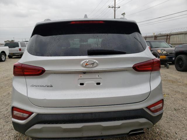 5NMS33AD7KH106614 - 2019 HYUNDAI SANTA FE SEL SILVER photo 6