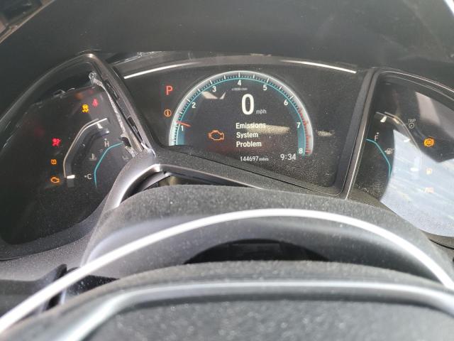 SHHFK7H5XJU222625 - 2018 HONDA CIVIC EX SILVER photo 9