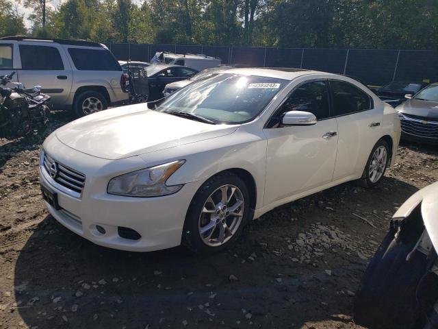 1N4AA5AP3DC823025 - 2013 NISSAN MAXIMA S WHITE photo 1