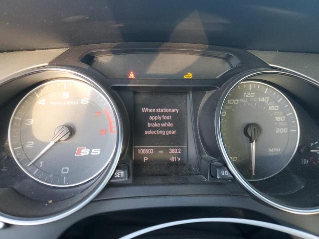 WAUCGAFH8CN003955 - 2012 AUDI S5 PREMIUM PLUS 黑色 照片 9