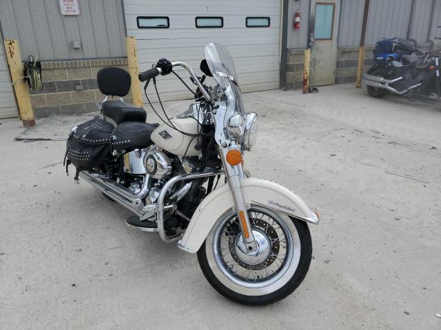 1HD1BWV15EB025635 - 2014 HARLEY-DAVIDSON FLSTC HERITAGE SOFTAIL CLASSIC CREAM photo 1