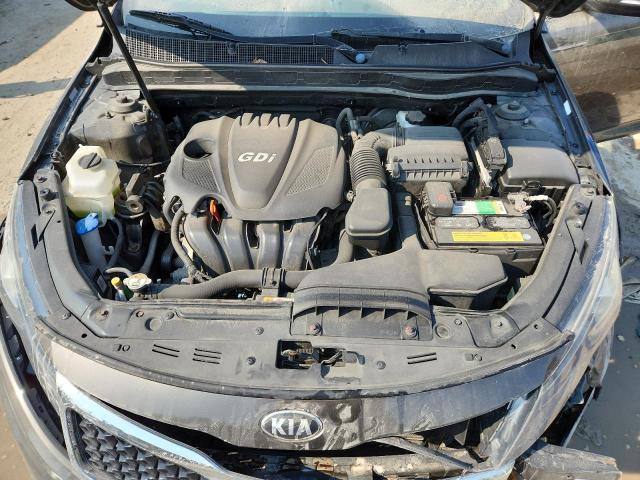 5XXGN4A73DG211989 - 2013 KIA OPTIMA EX GRAY photo 11