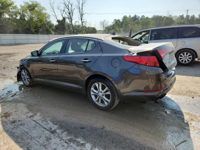 5XXGN4A73DG211989 - 2013 KIA OPTIMA EX GRAY photo 2