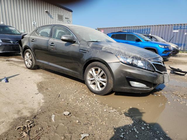 5XXGN4A73DG211989 - 2013 KIA OPTIMA EX GRAY photo 4