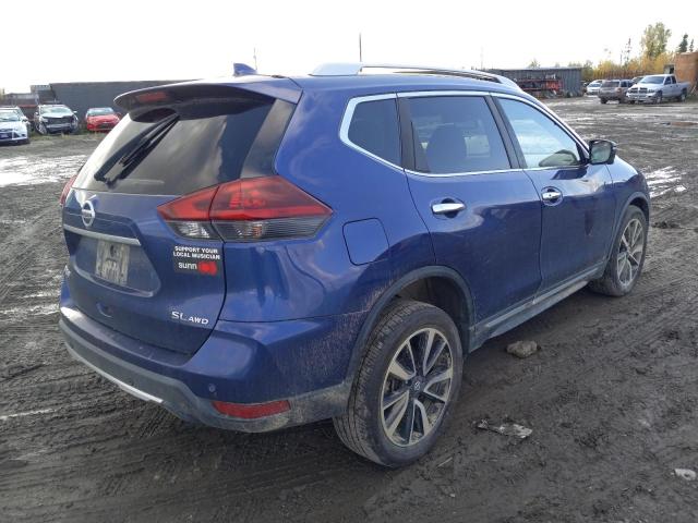 5N1AT2MV0KC826132 - 2019 NISSAN ROGUE AW S BLUE photo 3