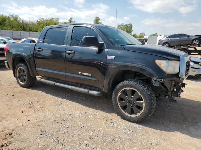 5TFDW541X9X084557 - 2009 TOYOTA TUNDRA CREWMAX BLACK photo 4