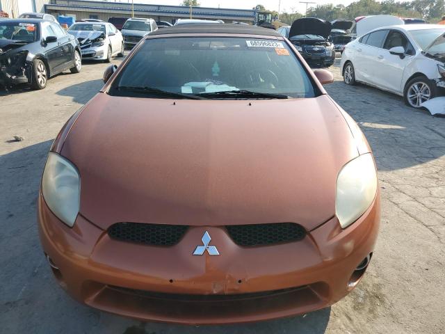 4A3AL25F17E062425 - 2007 MITSUBISHI ECLIPSE SPYDER GS ORANGE photo 5