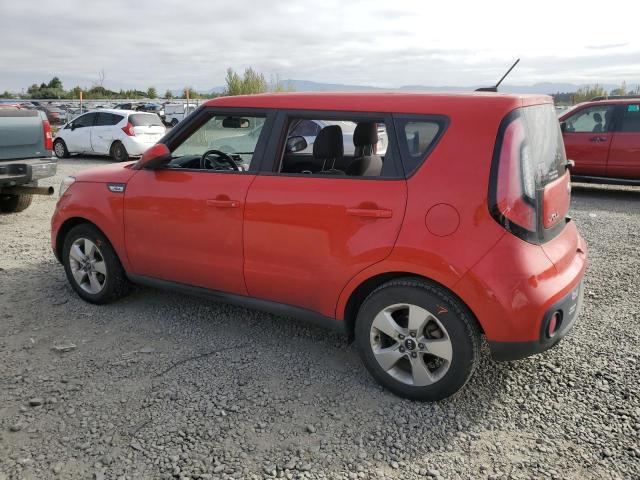 KNDJN2A25K7664872 - 2019 KIA SOUL RED photo 2