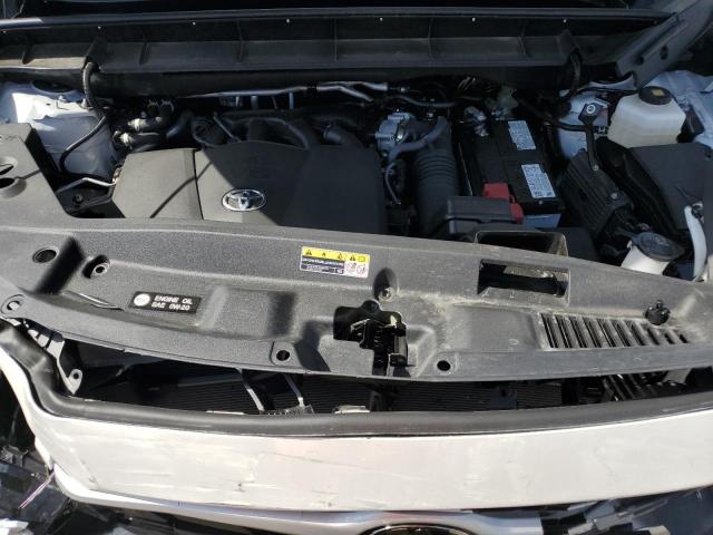 5TDHZRBH0NS597428 - 2022 TOYOTA HIGHLANDER XLE WHITE photo 12