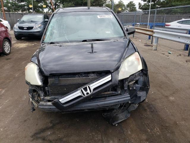 3CZRE38599G703027 - 2009 HONDA CR-V EX BLACK photo 5