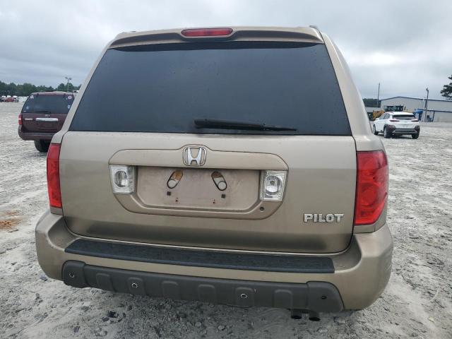 2HKYF18573H616096 - 2003 HONDA PILOT EXL BROWN photo 6