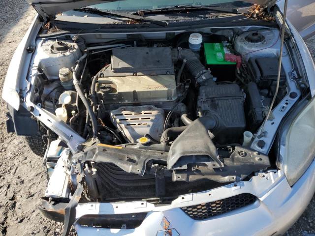 4A3AK24F48E038092 - 2008 MITSUBISHI ECLIPSE GS SILVER photo 11