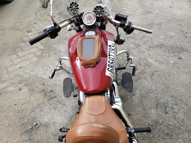 56KMSA008F3101872 - 2015 INDIAN MOTORCYCLE CO. SCOUT ABS BURGUNDY photo 5