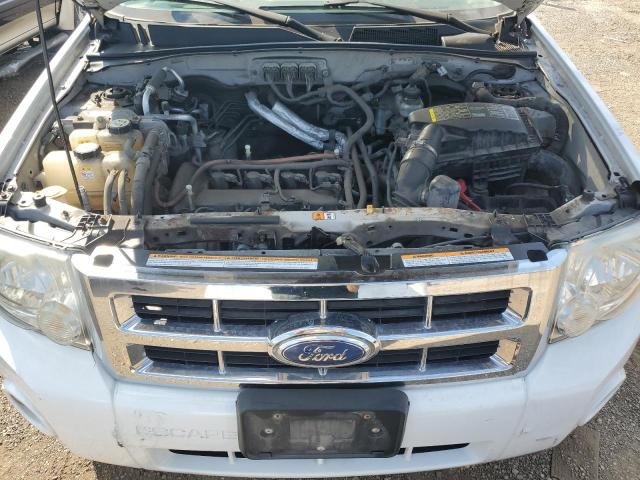 1FMCU49H48KA94588 - 2008 FORD ESCAPE HEV WHITE photo 11