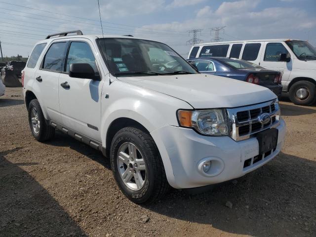 1FMCU49H48KA94588 - 2008 FORD ESCAPE HEV WHITE photo 4