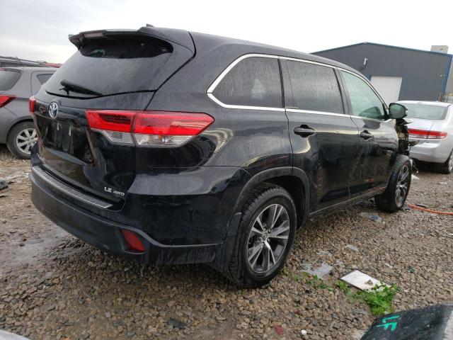 5TDBZRFH3JS806204 - 2018 TOYOTA HIGHLANDER LE BLACK photo 3