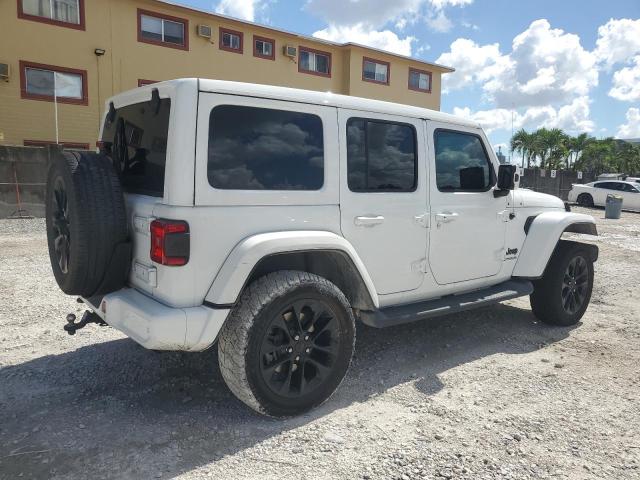 1C4HJXENXMW558809 - 2021 JEEP WRANGLER U SAHARA WHITE photo 3
