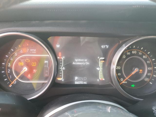 1C4HJXENXMW558809 - 2021 JEEP WRANGLER U SAHARA WHITE photo 9