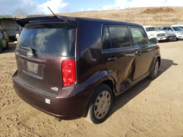 JTLKE50E891066312 - 2009 TOYOTA SCION XB 栗色 照片 3