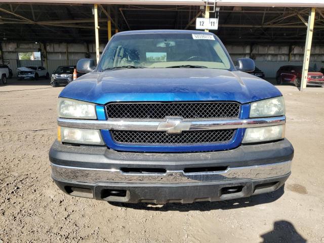 2GCEK19T641116526 - 2004 CHEVROLET SILVERADO K1500 BLUE photo 5