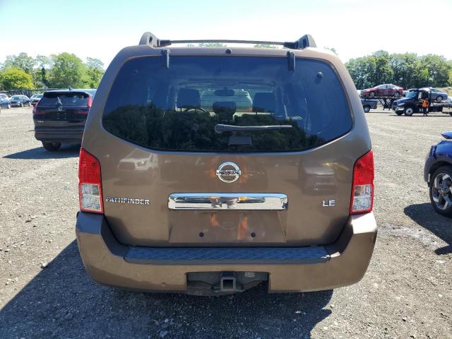 5N1AR18W65C740694 - 2005 NISSAN PATHFINDER LE بني صورة 6