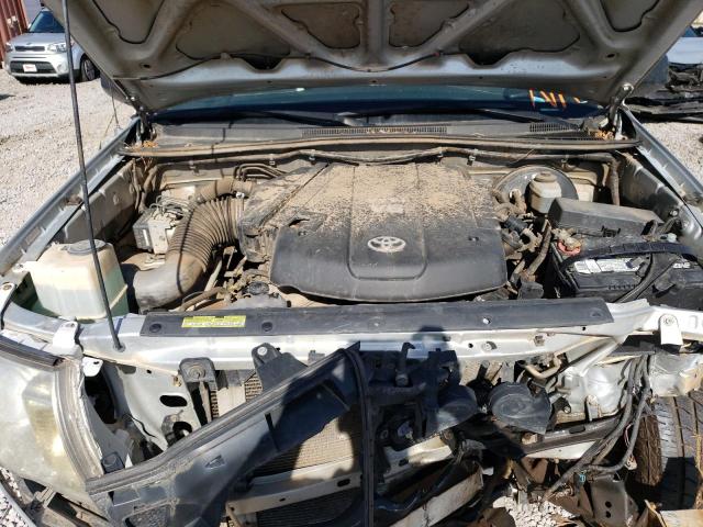 3TMJU62N95M001334 - 2005 TOYOTA TACOMA DOUBLE CAB PRERUNNER SILVER photo 11