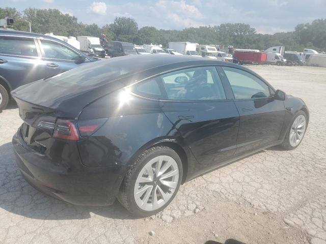 5YJ3E1EB3NF227271 - 2022 TESLA MODEL 3 Սև լուսանկար 3