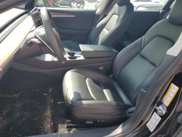5YJ3E1EB3NF227271 - 2022 TESLA MODEL 3 Սև լուսանկար 7